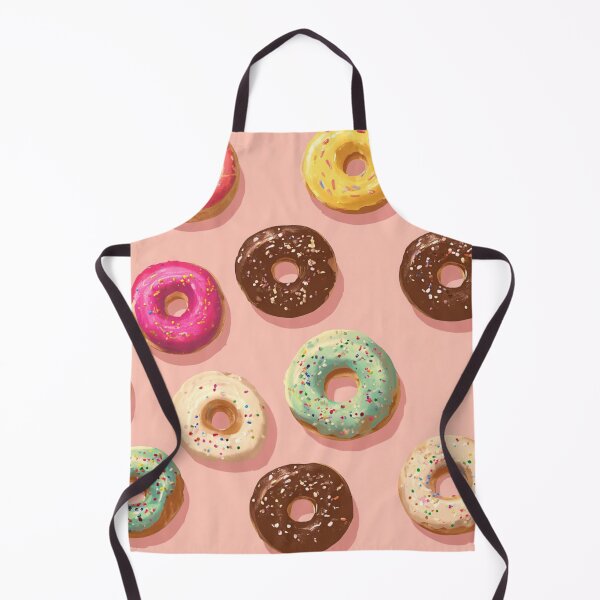 Item preview, Colorful Donut Sprinkles Sweet Dessert Pattern designed and sold by NicolasGlowArt.