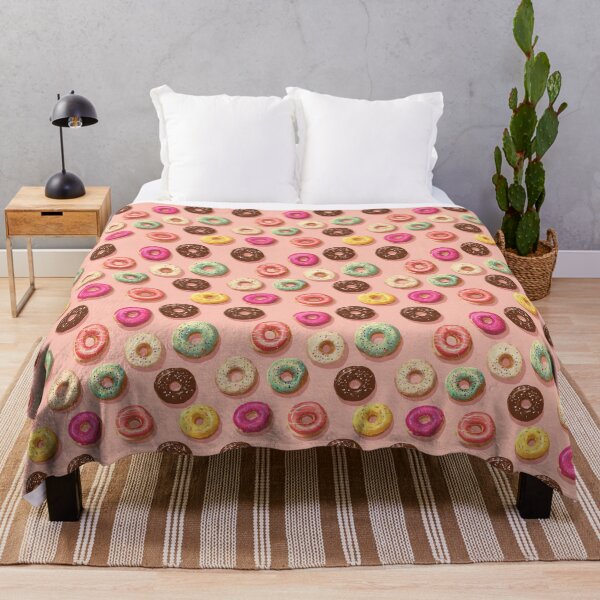 Item preview, Colorful Donut Sprinkles Sweet Dessert Pattern designed and sold by NicolasGlowArt.