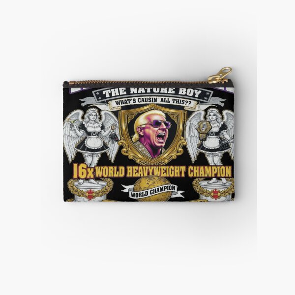 Item preview, Nature Boy Icon Retro Championship Style Graphic designed and sold by The Irish Whip.