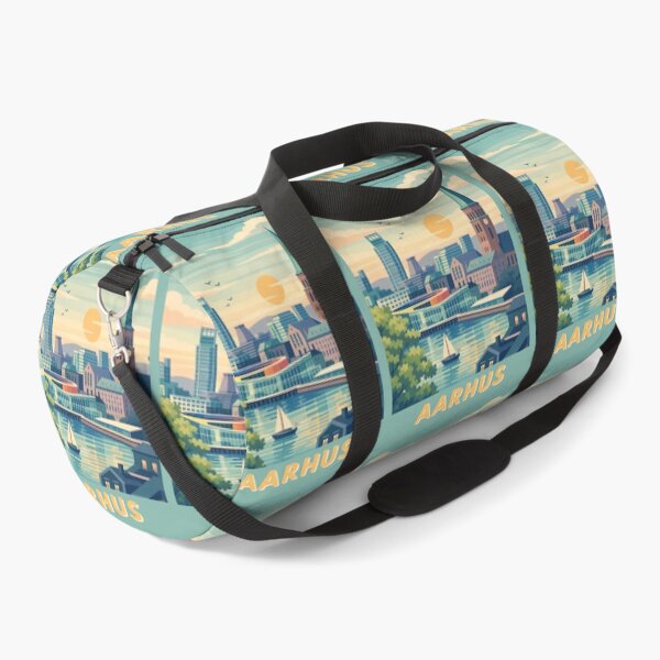 Item preview, Aarhus Denmark Travel Poster designed and sold by MatthewHeights.