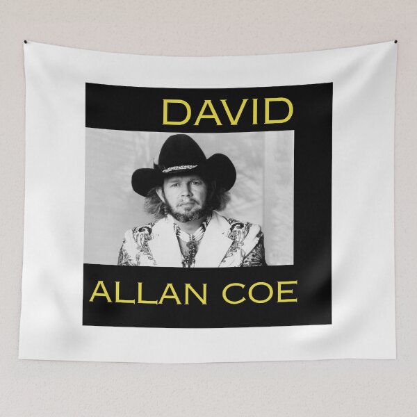 Item preview, David Allan Coe Outlaw Country Legend designed and sold by Tablotique.