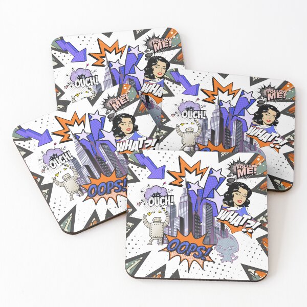 Item preview, Comic Book Print designed and sold by TurquoiseBird.