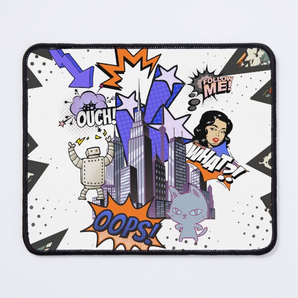 Item preview, Comic Book Print designed and sold by TurquoiseBird.
