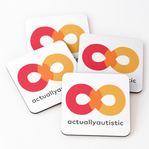 Item preview, ndvh Actually Autistic (flexible) designed and sold by Nik’s T-Shirts.
