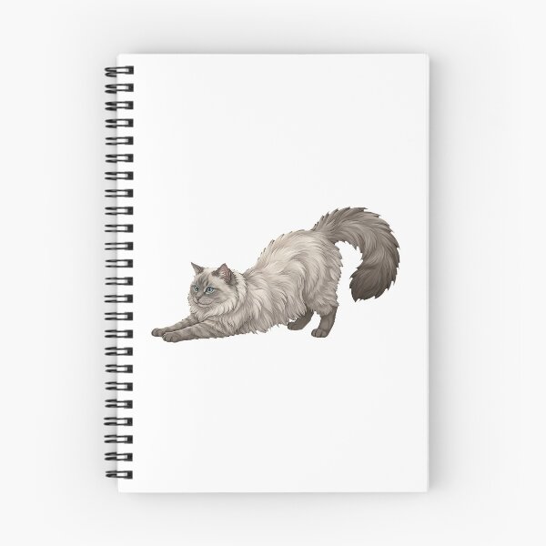 Item preview, Ragdoll Cat Mood #04: Morning Stretch designed and sold by Quiet Joy Studio.