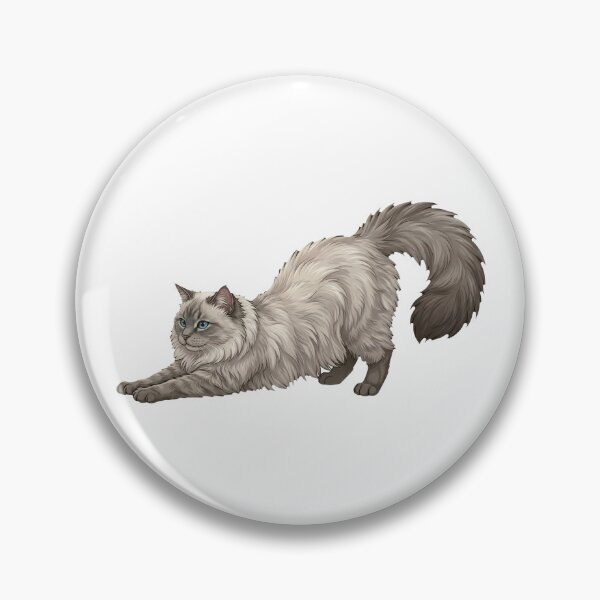Item preview, Ragdoll Cat Mood #04: Morning Stretch designed and sold by Quiet Joy Studio.