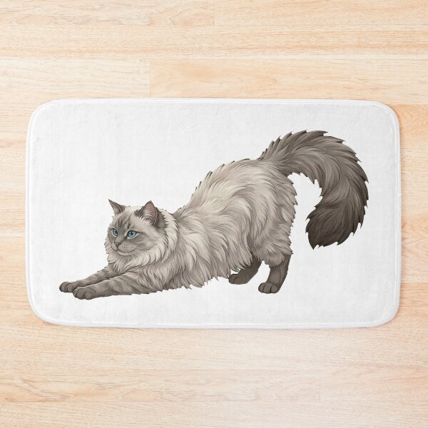 Item preview, Ragdoll Cat Mood #04: Morning Stretch designed and sold by Quiet Joy Studio.