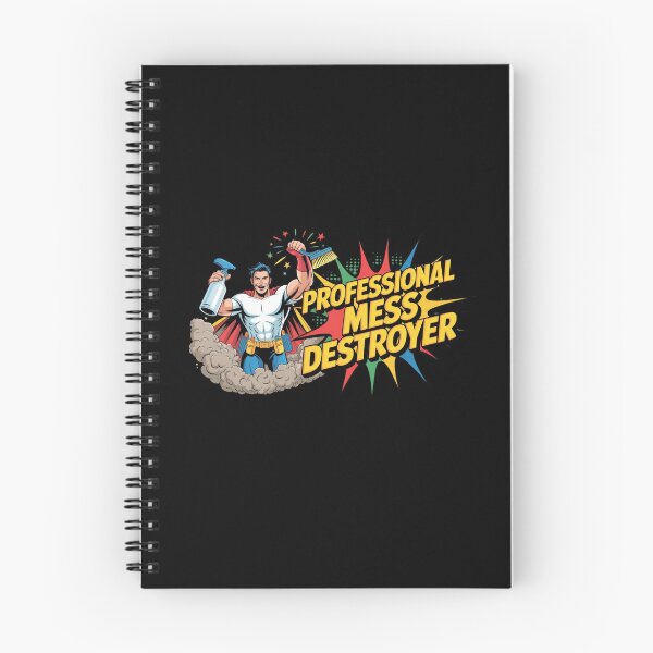 Item preview, Professional Mess Destroyer Funny Cleaner Shirt Housekeeper Humor Bold Graphic designed and sold by YourTrendyTees.