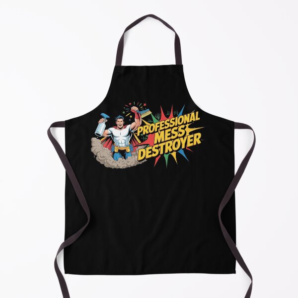 Item preview, Professional Mess Destroyer Funny Cleaner Shirt Housekeeper Humor Bold Graphic designed and sold by YourTrendyTees.