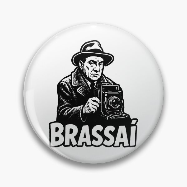 Item preview, Brassai Paris Photographer Camera Portrait designed and sold by Boogosh.