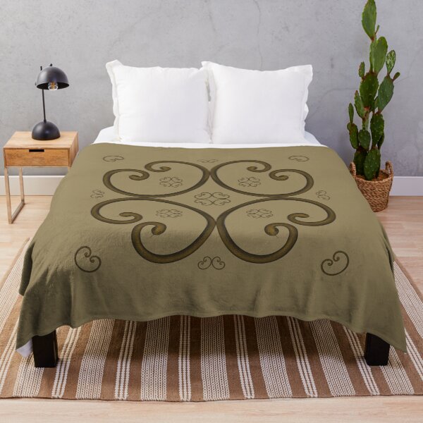 Item preview, Unusual pattern with snakes on a pale nut-colored background designed and sold by Cherevan.