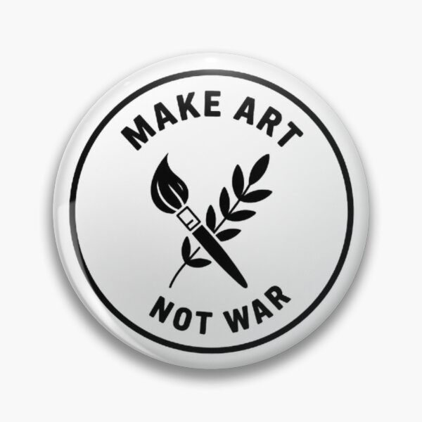 Item preview, Make Art Not War designed and sold by Into Grunge.