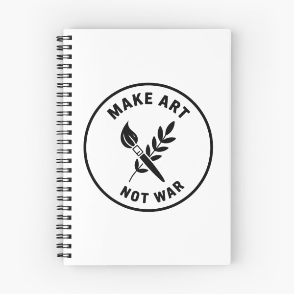 Item preview, Make Art Not War designed and sold by Into Grunge.