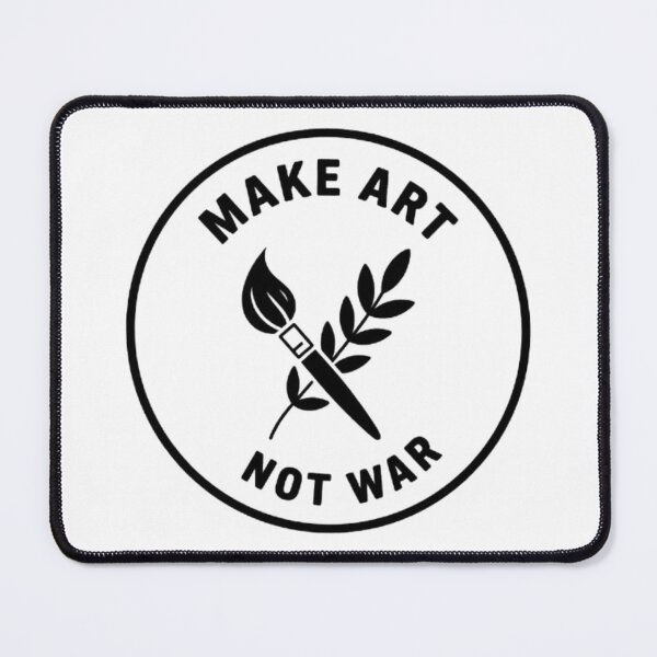 Item preview, Make Art Not War designed and sold by Into Grunge.