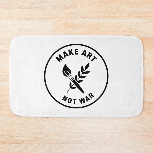 Item preview, Make Art Not War designed and sold by Into Grunge.