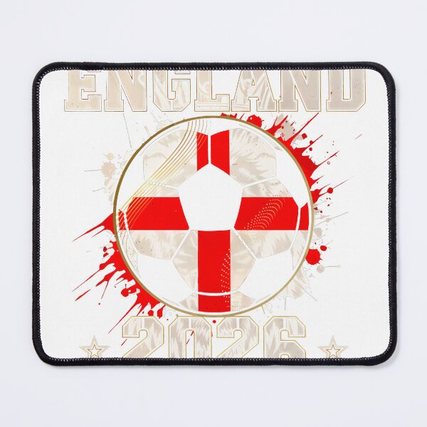 Item preview, Front Print England Soccer World Cup 2026 - English Fan Gift T-Shirt_84562392 designed and sold by KTY-NUSS.