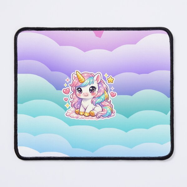 Item preview, Cute Kawaii Unicorn T-Shirt – Pastel Rainbow Magical Unicorn Cartoon Tee for Kids & Girls designed and sold by Black Signal.