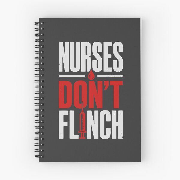 Item preview, Nurses Don't Flinch Brave RN Nurse Pride Gift Funny Nurse designed and sold by KiwyStudio.