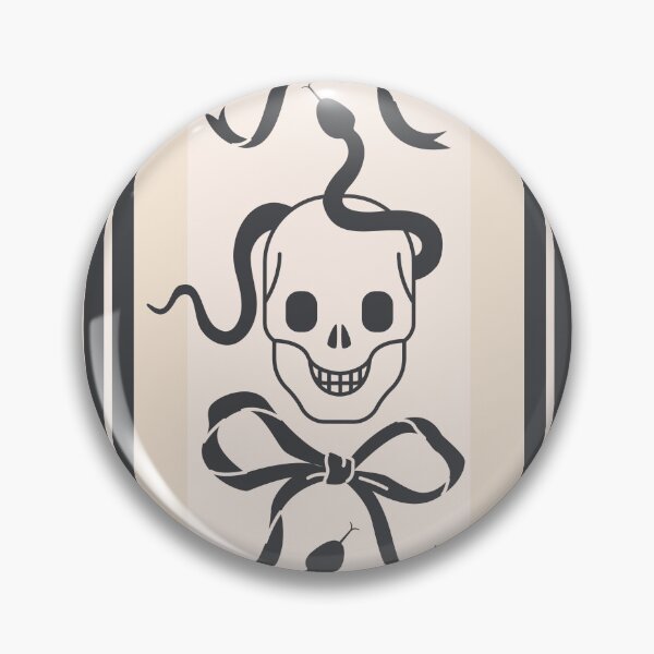 Item preview, Seamless Skull & Snake Pattern with Bows, Cute Gothic Halloween Design designed and sold by CHERRY--SHOP.