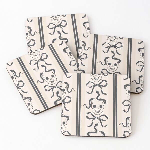 Item preview, Seamless Skull & Snake Pattern with Bows, Cute Gothic Halloween Design designed and sold by CHERRY--SHOP.