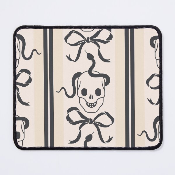 Item preview, Seamless Skull & Snake Pattern with Bows, Cute Gothic Halloween Design designed and sold by CHERRY--SHOP.