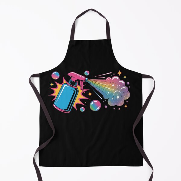 Item preview, Funny Cleaner Shirt Spray and Wipe Humor Cleaning Lover Gift Bold Colorful Design designed and sold by YourTrendyTees.