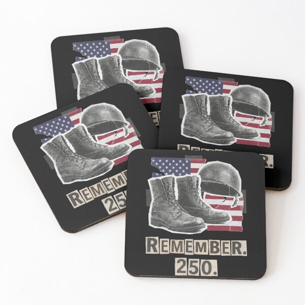 Item preview, Remember 250 Memorial Day Fallen Soldier Collage designed and sold by TeNovaStudio.