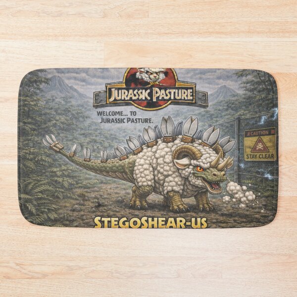 Item preview, StegoShear-us - Jurassic Pasture Wool-Plated Tank designed and sold by Thpoar.