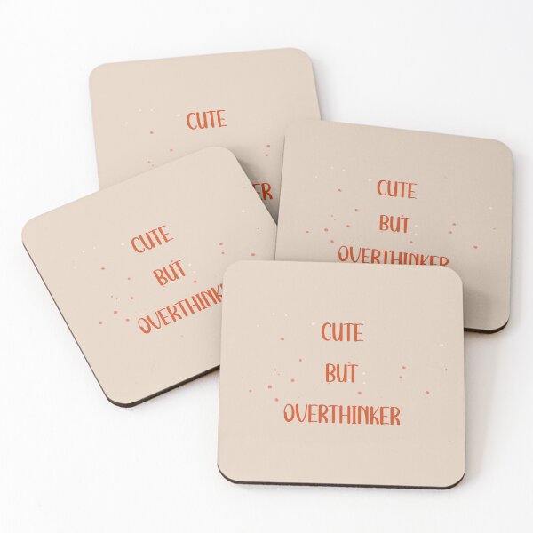 Item preview, Cute but Overthinker designed and sold by witchlingart.