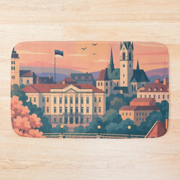 Item preview, Tartu Estonia Travel Poster designed and sold by MatthewHeights.