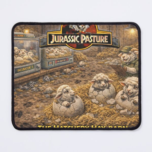 Item preview, The Hatchery Hay-Barn - Jurassic Pasture Nursery designed and sold by Thpoar.