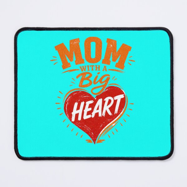 Item preview, Mom With A Big Heart designed and sold by +48574178623.