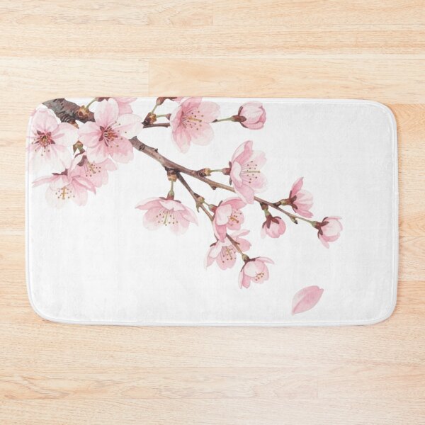 Artikelvorschau, Aquarell Sakura: Zen-Kirschblütenzweig entworfen und verkauft von montaodujour.
