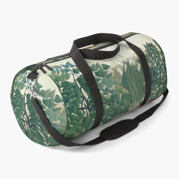 Item preview, Deer at the Waterfall Exotic Landscape Henri Rousseau Art designed and sold by ArtUnova.