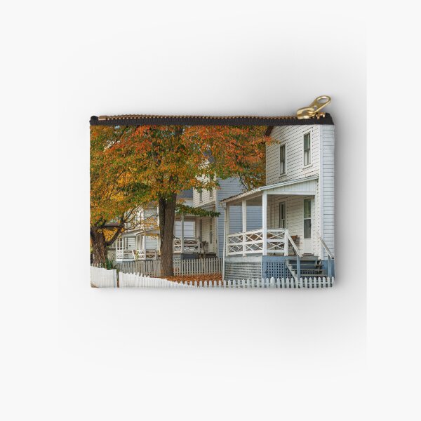 Item preview, Charming Suburban Scene in Autumn designed and sold by Gerard Fornarotto.