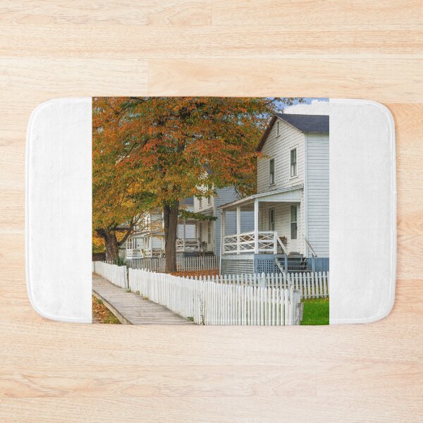 Item preview, Charming Suburban Scene in Autumn designed and sold by Gerard Fornarotto.
