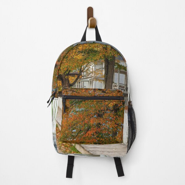 Item preview, Charming Suburban Scene in Autumn designed and sold by Gerard Fornarotto.