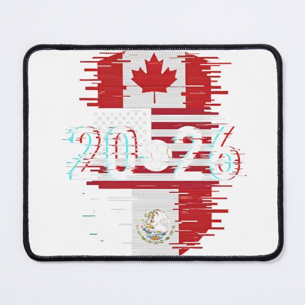 Item preview, Glitched United 2026 - North America Emblem Cup T-Shirt_82794505 designed and sold by RKdrawings.