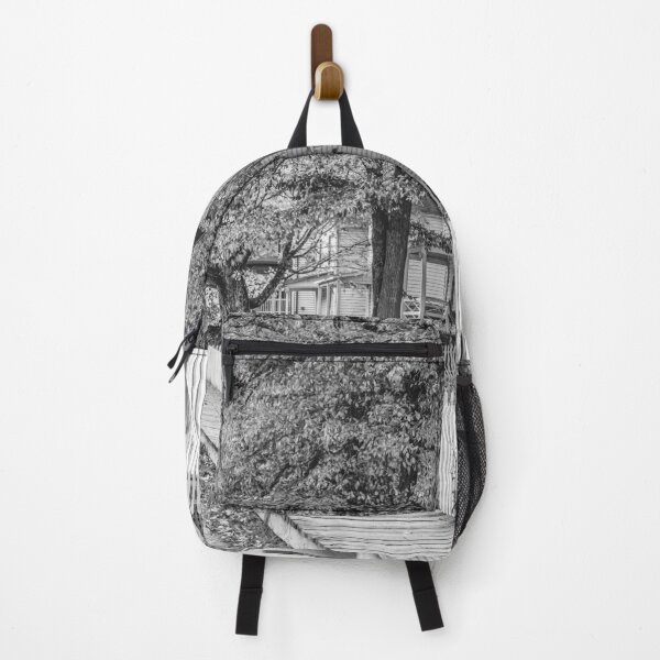 Item preview, Charming Suburban Scene in Autumn B+W designed and sold by Gerard Fornarotto.