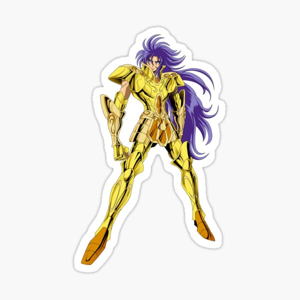 Saint Seiya Gemini Saga Pegatina