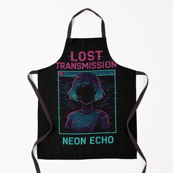 Item preview, Lost Transmission #2 – Neon Echo designed and sold by JupiterGlitchEmpire.