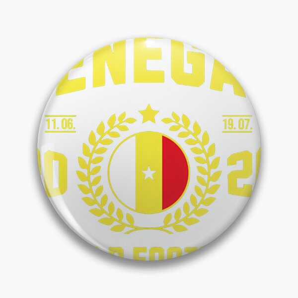 Item preview, Senegal Football Supporter 2026 Badge Design T-Shirt_84075951 designed and sold by RKdrawings.