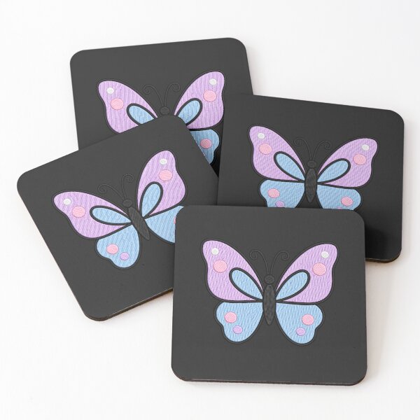 Item preview, Minimal Butterfly – Pastel Aesthetic Cute Design designed and sold by ColorSplash123.