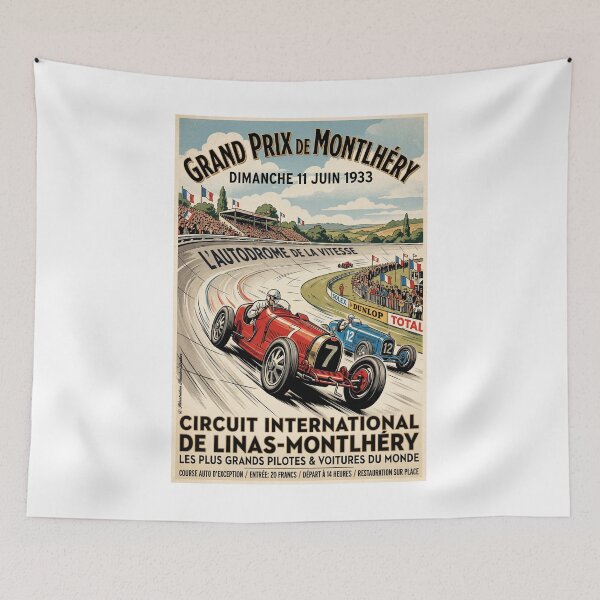 Item preview, Autoracing in Montlhery 1933 designed and sold by Theodor Decker.