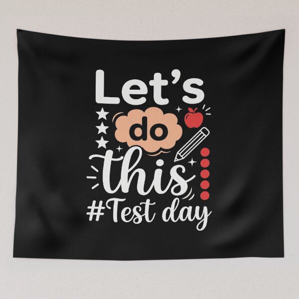 Item preview, Let's Do This #Test Day Student Teacher Exam Motivation designed and sold by FormalDehyena.