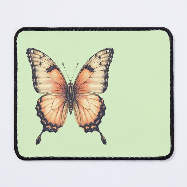 Item preview, The butterfly flies in an orange hue. designed and sold by Art70shop.