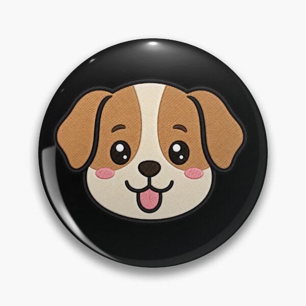 Item preview, Happy Puppy Face – Cute Dog Kawaii Design designed and sold by ColorSplash123.
