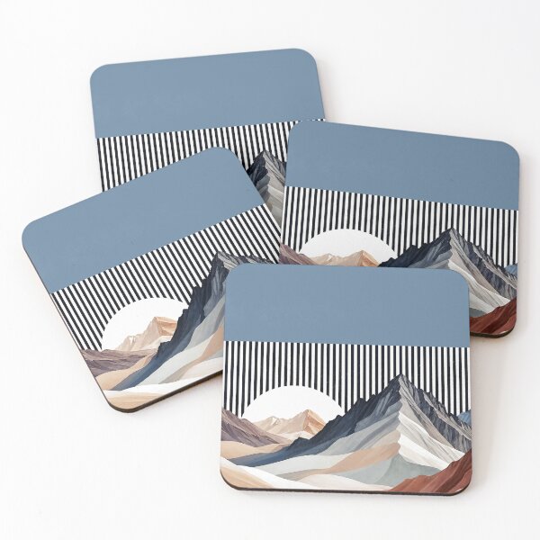 Item preview, Rise – Abstract Surreal Minimalist Mountain Landscape designed and sold by Underdott.