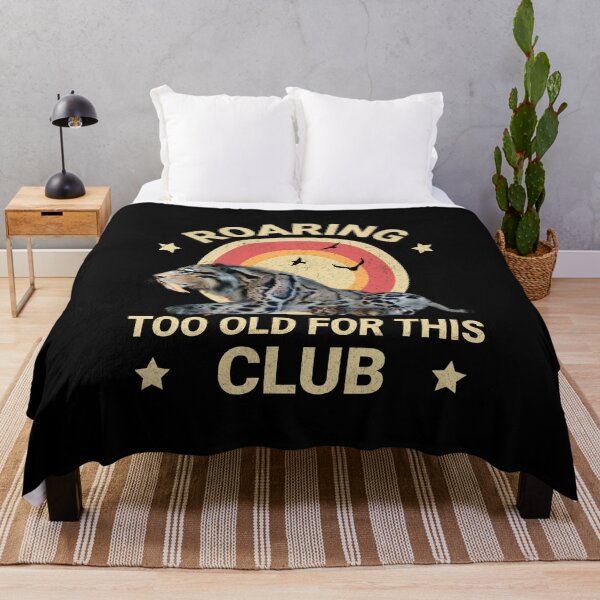 Item preview, Funny Sabertooth Tiger Too Old Club Humor designed and sold by Vac1.