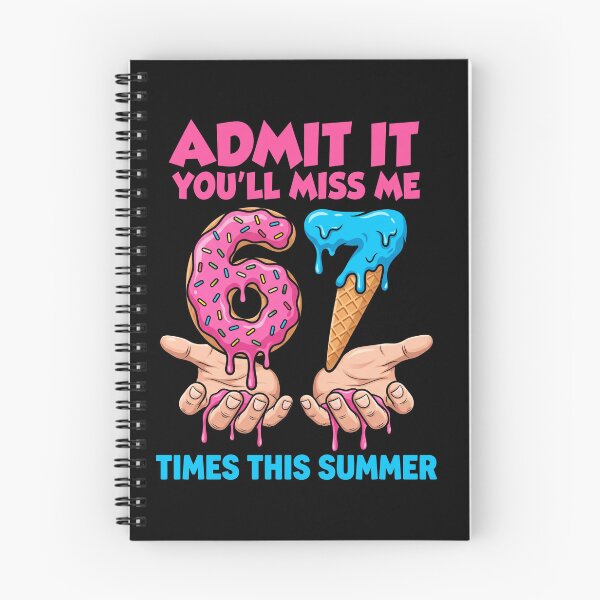 Item preview, Admit It You'll Miss Me 67 Times This Summer 67th Birthday Humor designed and sold by FormalDehyena.